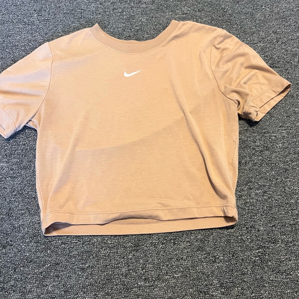 Nike Women's Tan Crop Top